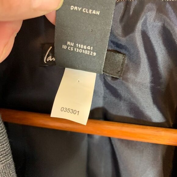 Lane Bryant Grey Plaid Two Button Blazer S… - Picture 4 of 5